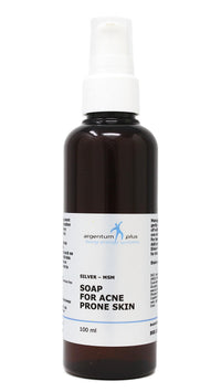 argentum plus Silver-MSM Soap for Acne Prone Skin 100 ml