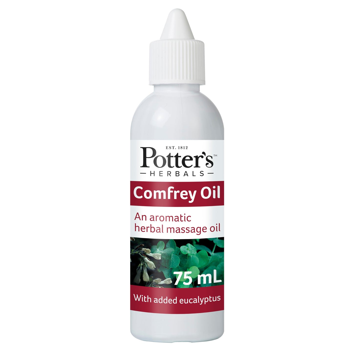Potter's Herbals Comfrey Oil with Eucalyptus, 75 ml