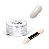 BLUESKY Bluesky Moonshine Nail Powder - Crystal 5g - Pearlescent Chrome Powder, Glazed Donut Effect, Iridescent Powder for Nails