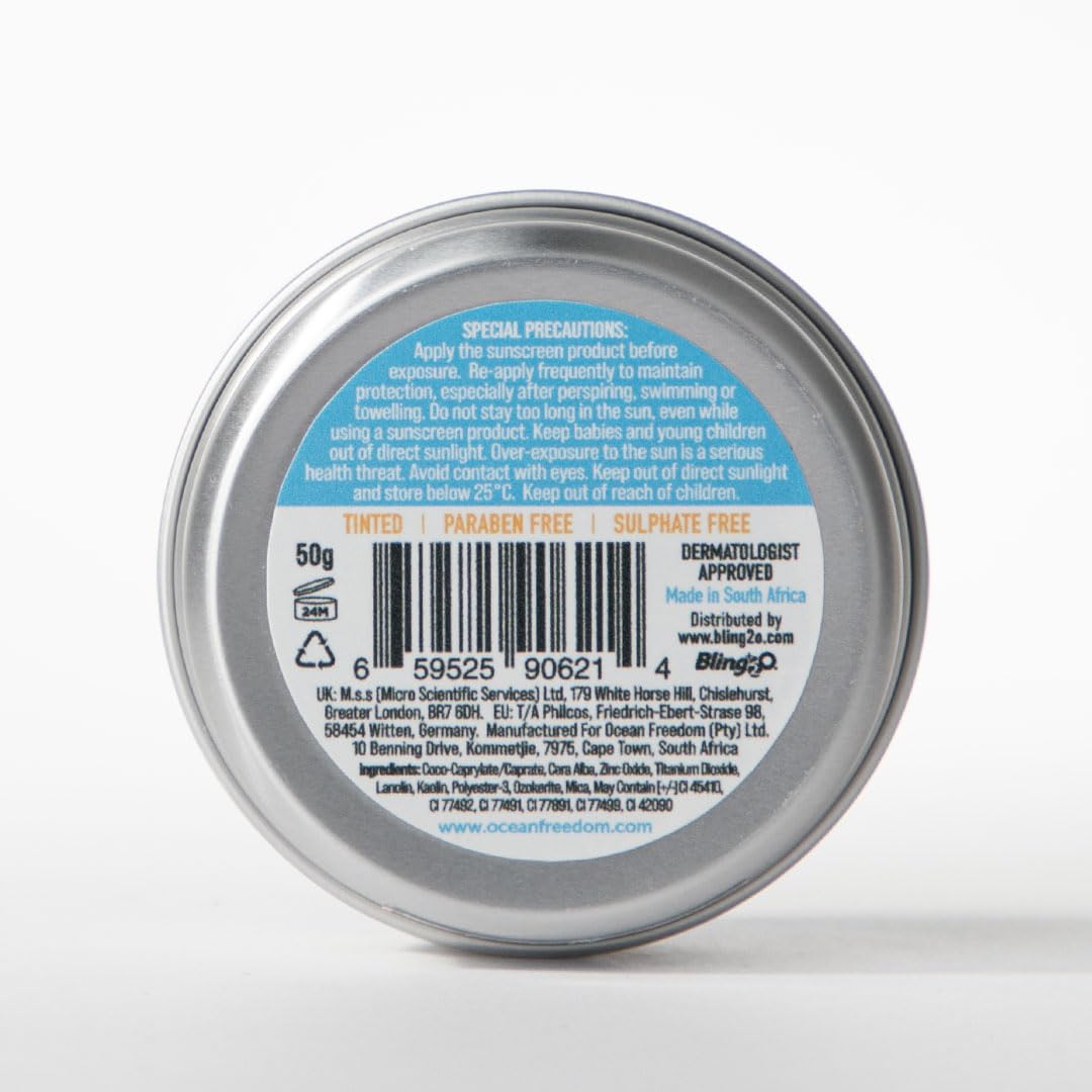 Ocean Freedom - Surf Clay Blue SPF 50+ Mineral Sunscreen