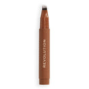 Revolution Beauty London Revolution, Instant Brow Hair Pen, Precision Applicator for Hair-Like Strokes, Long-Lasting Eyebrow Pen, Warm Brown, Vegan & Cruelty-Free, 1.8ml