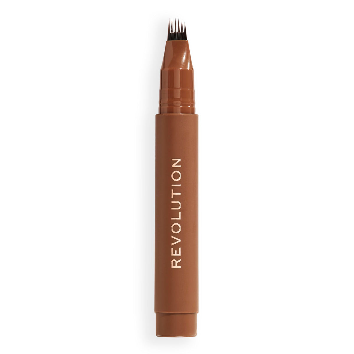 Revolution Beauty London Revolution, Instant Brow Hair Pen, Precision Applicator for Hair-Like Strokes, Long-Lasting Eyebrow Pen, Warm Brown, Vegan & Cruelty-Free, 1.8ml