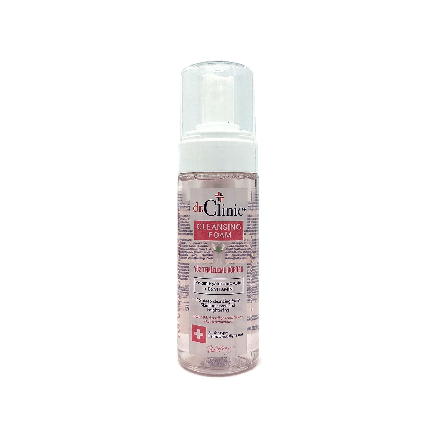 dr.Clinic Dr. Clinic cleansing foam skin brightening with vegan hyaluronic acid