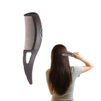 Generic Dandruff Comb, Hollow Tooth, Detoxing, Scalp Psoriasis, Lice, Multifunctional, Brown, ABS, 8.27x2.05 inches, Unisex Adult and Children, All Ages, Unisex