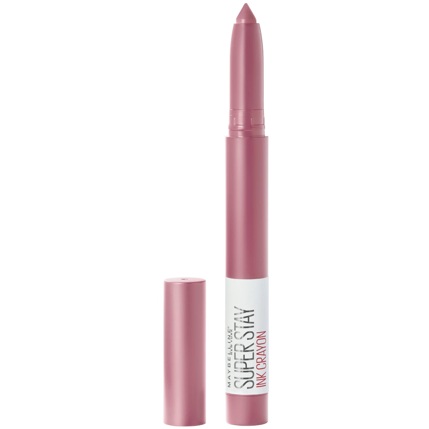Maybelline Lipstick, Superstay Matte Ink Crayon Longlasting Pink Lipstick with Precision Applicator 30 Seek Adventure