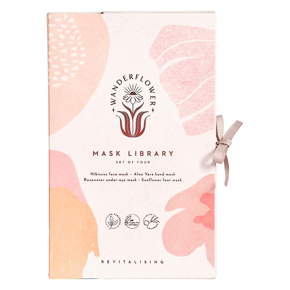 Wanderflower Sheet Mask Gift Set, Hibiscus