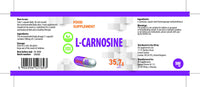 Hepatica L-Carnosine 500mg | Beta-Alanine & Histidine Dipeptide | 60 Vegan Capsules | 2-Month Supply | 3rd Party Lab Tested