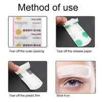 Eyebrow Protector,ANGGREK 50 Pieces Protection For Microblading Eyebrow Tattoo Protection Waterproof Tape Eyebrow Tattoo Aftercare Paste Tattoo Supplies Eyebrow Cover For Shower