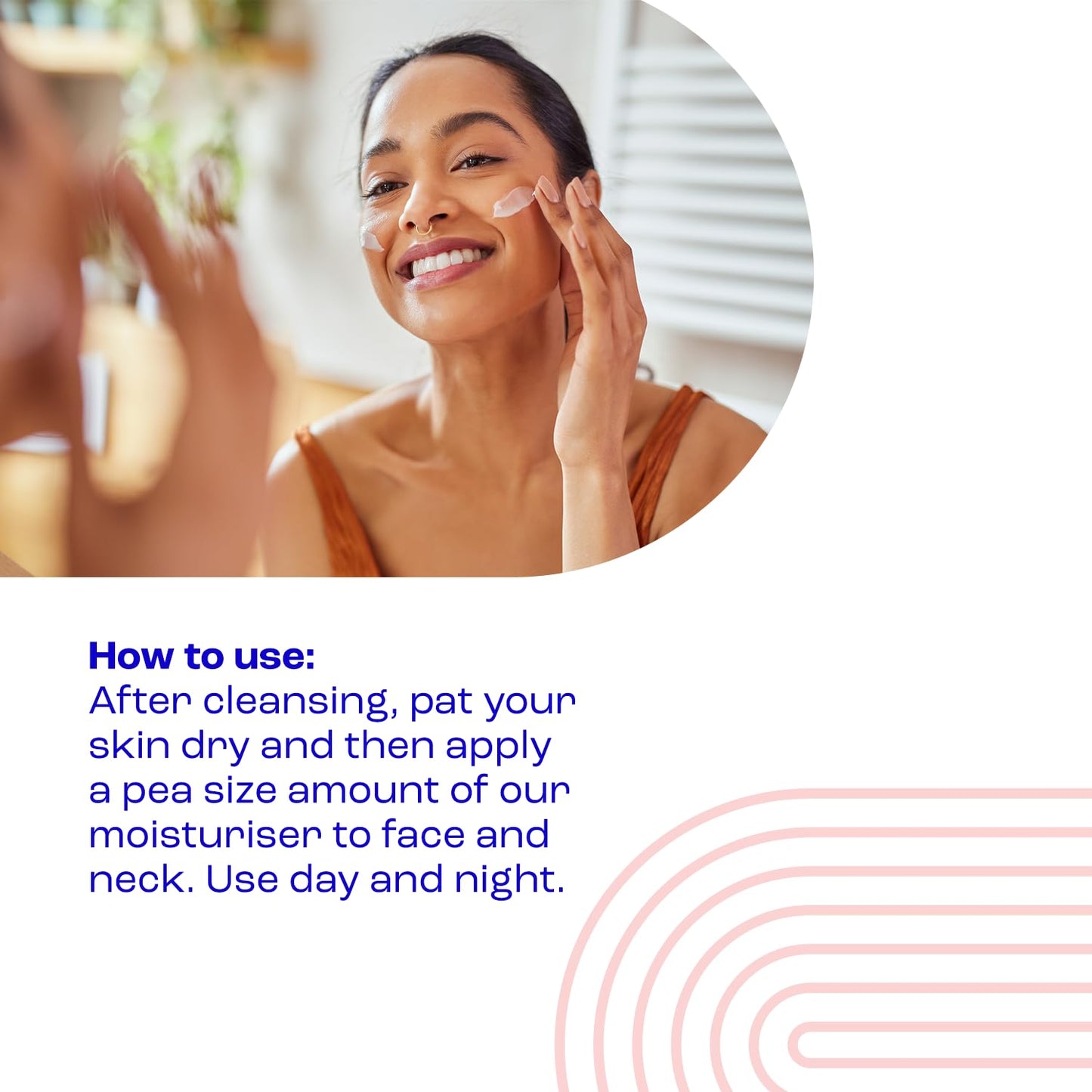 E45 Face Moisturiser – Hydrating Face Cream for Long-Lasting Moisturisation - Lightweight Cream for Dry and Sensitive Skin – Fast-Absorbing and Non-Greasy Formula - Dermatologically Tested - 50ml