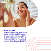 E45 Face Moisturiser – Hydrating Face Cream for Long-Lasting Moisturisation - Lightweight Cream for Dry and Sensitive Skin – Fast-Absorbing and Non-Greasy Formula - Dermatologically Tested - 50ml