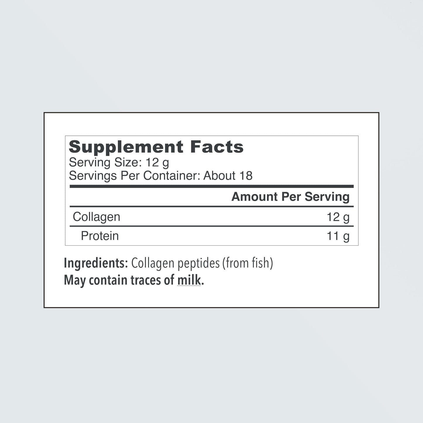 VITAL PROTEINS Vital Proteins Marine Collagen Peptides Powder Supplement - Hydrolysed Collagen - 221g Tub