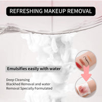 Collagen Cleansing Oil - Natural Facial Oil Cleanser - Oil Cleanser for SPF & Make-Up Removal - Oil C-leanser Korean Improves Texture & O-il Balance- Vegan, Sensitive Skin-Friendly Korean Skincare