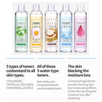 ORJENA Rice Natural Toner - Brightening Effect, Glowing Skin, Soothing Skin - For All Skin Types, 250ml Net Wt