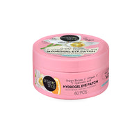 Organic Shop Hyaluronic Acid & Vitamin C Hydrogel Eye Patches for Dark Circles, Anti Puffiness, Deep Hydration, Fight Wrinkles & Fine Lines, Dark Spots, Texture Repair 100% Vegan & Organic. 60 Pcs