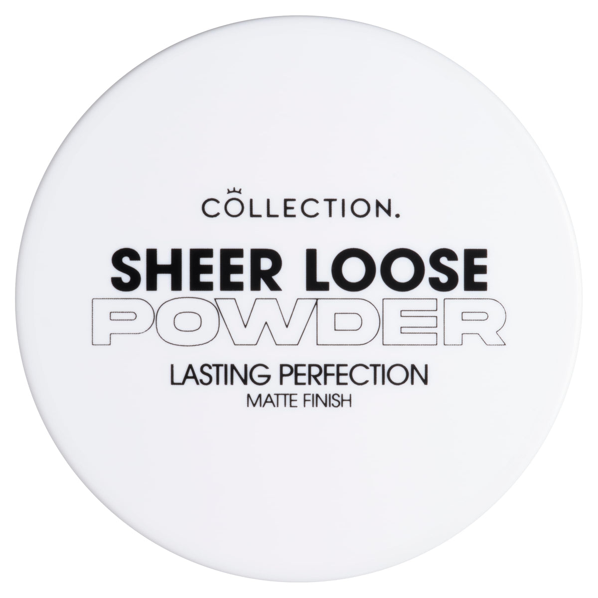 Collection Cosmetics Lasting Perfection Sheer Loose Powder, Lightweight Powder, 10g, Translucent Matte