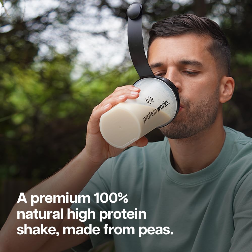 Protein Works - Pea Protein Isolate Protein Powder | 100% Plant-Based & Natural | Gluten Free | No Added Sugar | Salted Caramel | 500 g(Packaging may vary)