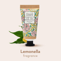 William Morris Hand Creams 3 x 30 ml, 3 Fresh Fragrances, Shea Butter and Jojoba Oil, Beauty Gift For Her, Travel Size Hand Moisturisers, Cruelty Free and Vegan Friendly