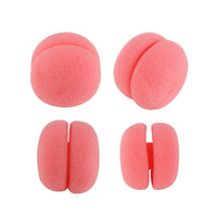 Nicear 24Pcs Strawberry Hair Curler Overnight Curlers Self Grip Hair Rollers DIY Hair Curling Ball Hair Styling Tools