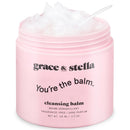 grace & stella Makeup Melt Cleansing Balm - Vegan - Makeup Cleansing Balm - Makeup Remover Balm (125 ml) by grace and stella