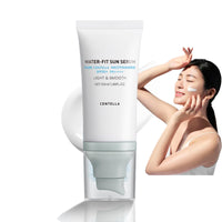 Body Sunscreen Lotion, Madagascar Centella Sunscreen, Centella Sunscreen SPF50, Water-Fit Sun Serum SPF50 + Pa++++ - Pure Centella Nicotinamide - No Sticky Refreshing Universal Sunscreen UV Defense