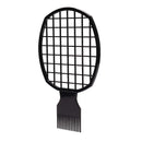 Acouto Men Afro Curly H Comb Dreadlocks Tin Foil Hot Perm Comb H Styling Tool Afro Sponge Comb Sponge B 2 in Design The Net Like Afro Hair Large Sponge Tennis Racket Afro Hair Sponge