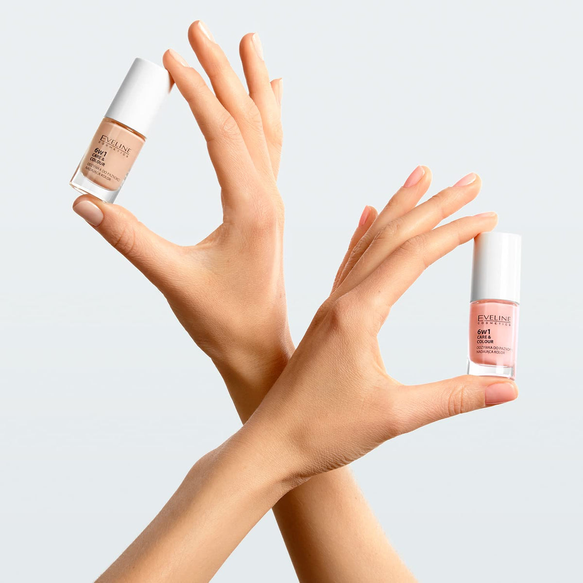 EVELINE COSMETICS Eveline Cosmetics Nail Therapy Professional Concentrated Nail Conditioner with Color - French, 5 ML | Enriched with Colour&Double Strong™ Complex