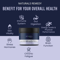 BENGRIN Premium Himalayan Shilajit Resin – Pure, Potent & Lab-Tested for Adults, Gold Grade 100% Pure, Rich in Fulvic & Humic Acid, Minerals, Immune System & Vitality Booster, Vegan