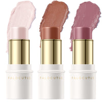 Falocutus FALOCUTUS 3 Pcs UNIVERSAl Contour Stick Set,Cream Blush & Highlighter Bronzer Pen,Long Lasting & Smooth Natural Face Contouring Illuminator,Professional Makeup Kit for All Skin