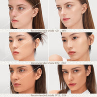 CATKIN Panda Land Foundation Full Coverage, Breathable Cushion Foundation with Nourishing and Long-wearing Formula, Buildable Coverage for Sensitive Skin, 15g*2 (W11 Light)