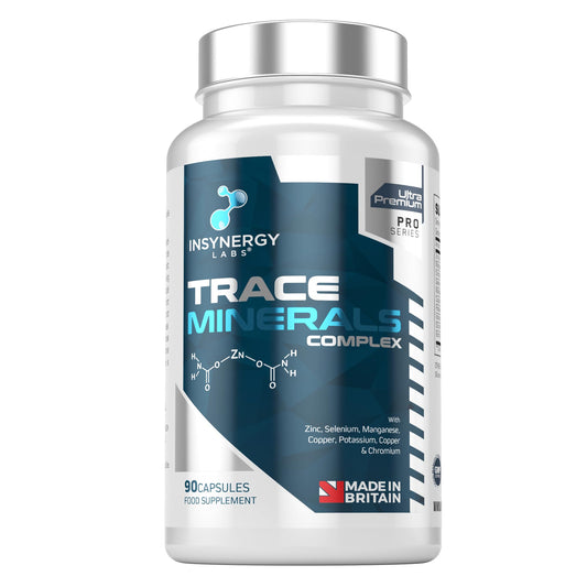Insynergy Labs Trace Minerals Complex (Maximum Dose 10 X Trace Minerals) 3 Month Supply Trace Minerals Supplements - 90 Capsules Multimineral Tablets Zinc, Iodine, Selenium, Boron, Potassium, Copper