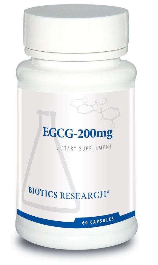 BIOTICS Research EGCG 2 Green Tea Extract, Camellia sinensis, 50 EGCG, Polyphenols, Cardiovascular Support, Neuroprotection, Healthy Immune Function, Maintain Healthy Metabolism, 60caps