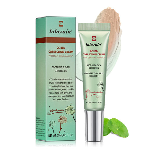 EONFAVE CC Cream with Centella Asiatica - Color Changing CC Cream - Lightweight Skin Perfector - Color Correcting Tinted Moisturizer with Full Coverage - Invisible Pore Conceale - Cream Light with SPF 25