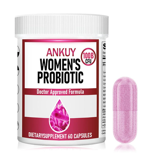 Probiotics for Women - PH Balance, Digestive, UT, & Feminine Health - 100 Billion CFU -10 Unique Strains for Women - Organic Prebiotics, Cranberry Extract+ - Womens Probiotic - 60 Capsules