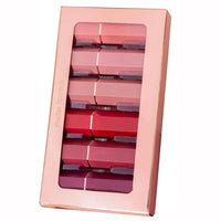 Petansy Matte Lipstick Set 6 Colors Nude Moisturizer Smooth Lipstick Long Lasting Waterproof Lipstick Makeup Gift Set