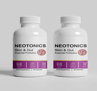 Neotonics - Neotonics Skin & Gut Probiotics 120 Capsules Food Supplement - Dido Extreme Supplements