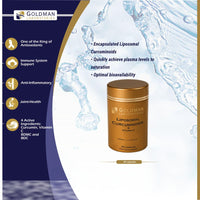 Goldman Laboratories Liposomal Curcuminoids Trust from Goldman Labs– 30 Vegetable Capsules with Vitamin C – Strength – Absorption & Bioavailability- Antioxidant – Immunity – Joint Health – Vegan, Gluten Free & Non-GMO