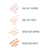 Light-Sculptor Highlight Duo Pencil, Dual Ended Matte & Shimmer (Fair/Light)