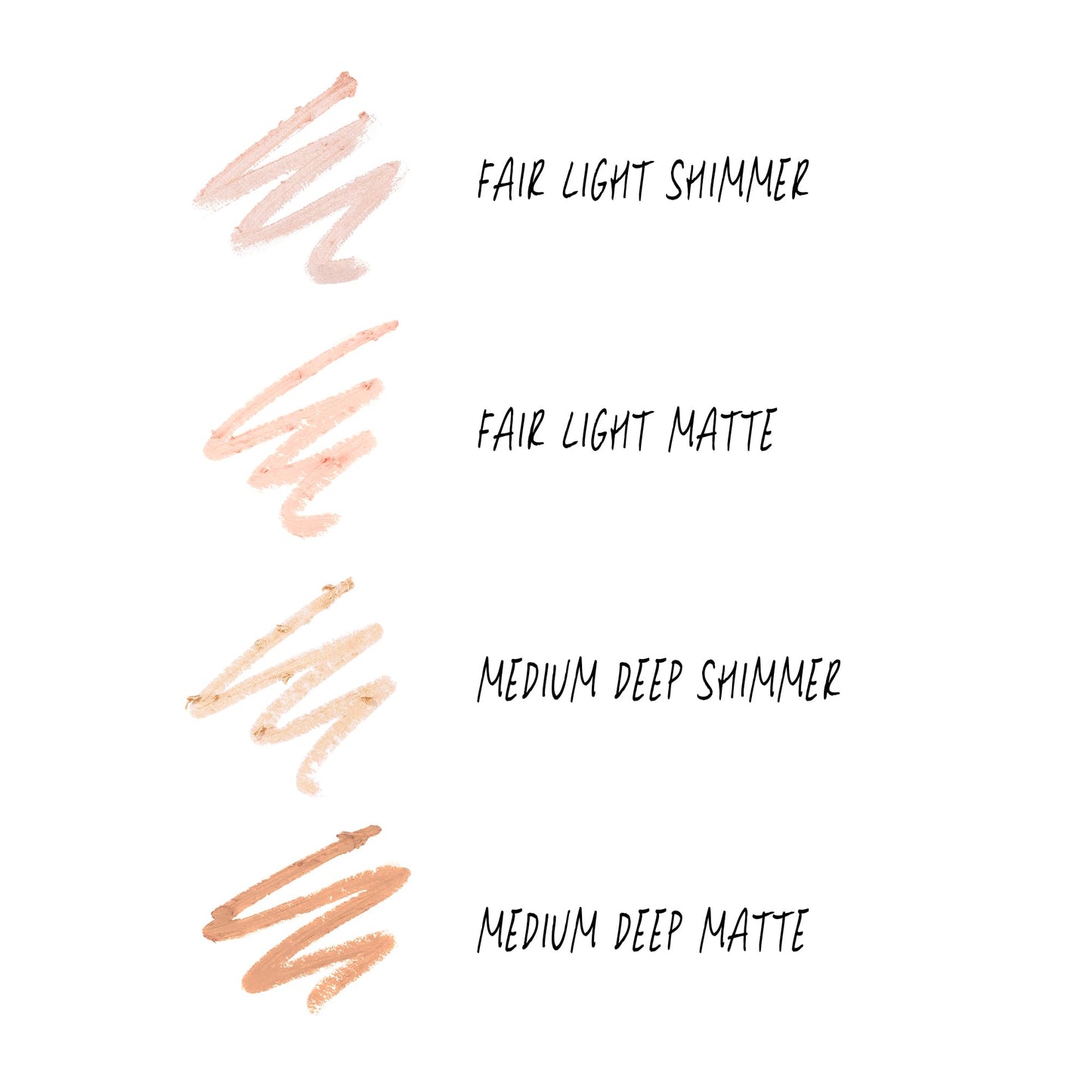 WUNDERBROW Light-Sculptor Highlight Duo Pencil, Dual Ended Matte & Shimmer (Medium/Deep)