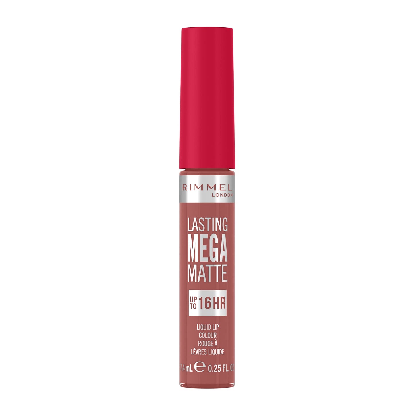 Rimmel London Lasting Mega Matte Liquid Lipstick, Long-Lasting, Hydrating, Vegan Formula - 110 - Blush, 7.4ml