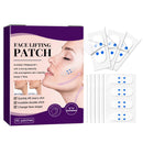 V Edge Patches Face Lift Tape Lifting Waterproof Elasticity Stickers (60 Pcs) - Invisible Anti Wrinkle Makeup Face Lift Tools for Wrinkle Hide & Double Chin Face Instant Makeup Uplift