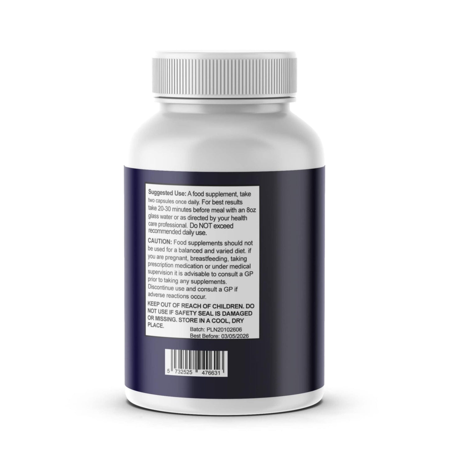 FItness Hero Supplements LeanCaps Slim Smart Capsules - All Natural - 60 Capsules - Vegan/New & Sealed