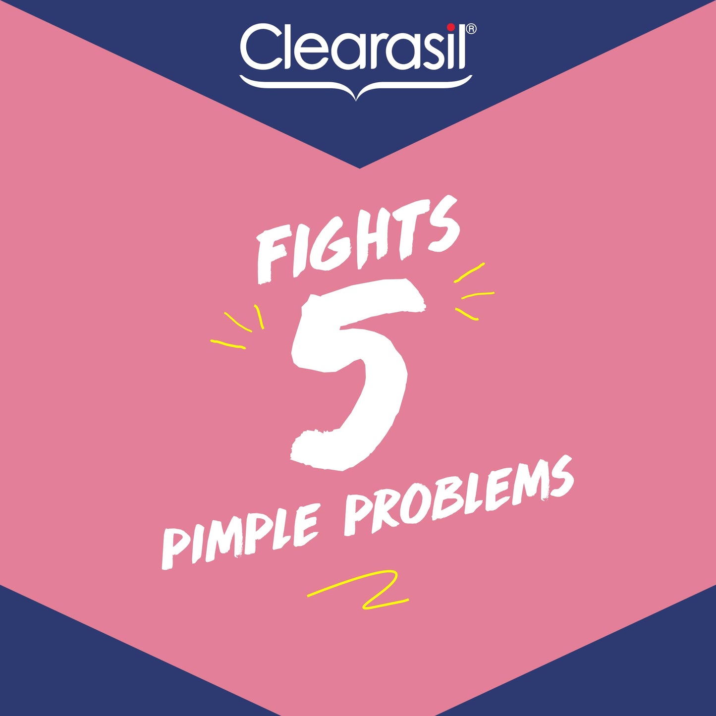 Clearasil 5 In 1 Action S Cleansing Face Wash for acne prone skin to unclog pores and everyday prevention of acne