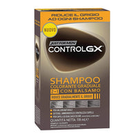 Just For Men Just for men Control GX, Grey Reducing 2-in-1 Shampoo & Conditioner for Grey Hair – All Shades, 147 ml