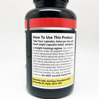 Maverick Labs Strong Anabolic Mass Gainer Capsules - for More Muscle, More Strength, More Power and More Muscle - 90 Capsules
