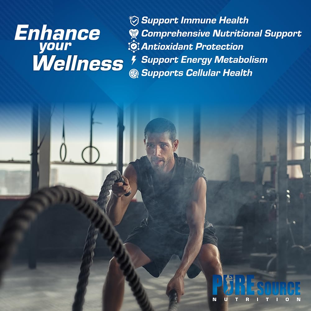 Pure Source Nutrition Folic Acid Tablets 400 mcg Vegan Vitamin B9 Tablets - Pregnancy Care - Normal Function of Immune System & Supports Maternal Tissue Growth - Reduce Tiredness and Fatigue by PSN (180 Tablets)