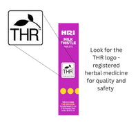 HRI Milk Thistle 30 Tablets - to Relieve Symptoms Associated with Over Indulgence of Food and Drink Such As Indigestion and Upset Stomach. 300 mg of Milk Thistle Extract. 6 Packs