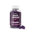 WellBoost Grape Vinegar Gummies, Rich in Grape Vinegar Extracts 1000mg- Chewable Vegan Sugar-Free Gummies, Grapes Flavour (1 month supply)