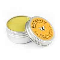 BUZZBALM Natural Propolis Cream Manuka Honey Cream Moisturiser Also Suitable (or Safe) For People Who May Be Prone to Problem Dry Skin Cream Cracked Hands (30g)