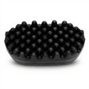 Luqeeg Curling Twisted Hair Brush, Twist Curl Comb, Two Sided Use Hair Wave Tool Washable Rubber Styling Tool Foam Wave Sponge Big and Small Holes for Home and Salon Use
