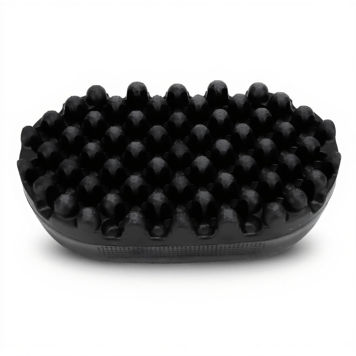 Luqeeg Curling Twisted Hair Brush, Twist Curl Comb, Two Sided Use Hair Wave Tool Washable Rubber Styling Tool Foam Wave Sponge Big and Small Holes for Home and Salon Use